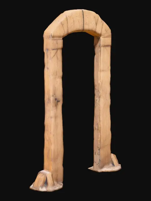 3D model for Rock portal door