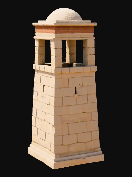 3D model for Stone Tower