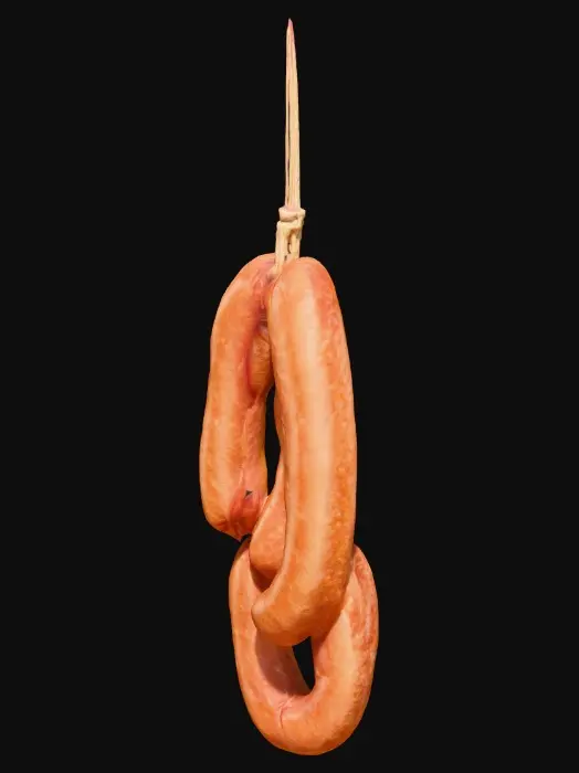3D model for Hanging Sausages