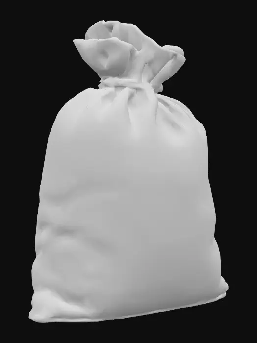 3D model for Burlap Sack