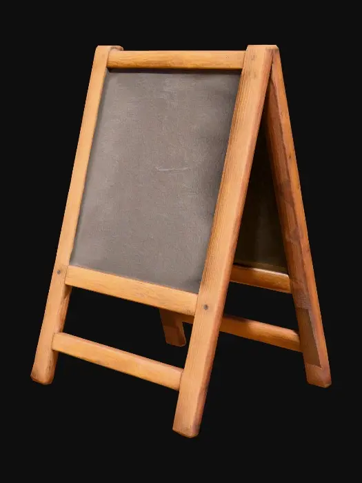 3D model for Sidewalk Display Board