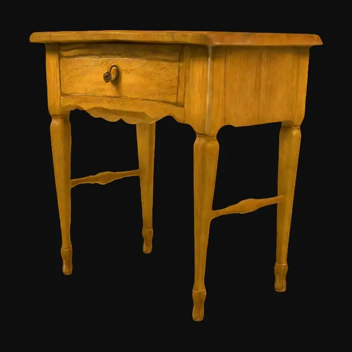 3D model for Wooden Nightstand  (Van Gogh's Bedroom) 1
