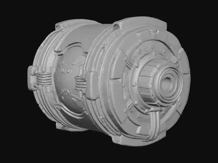 3D model for Quantum Core Reactor