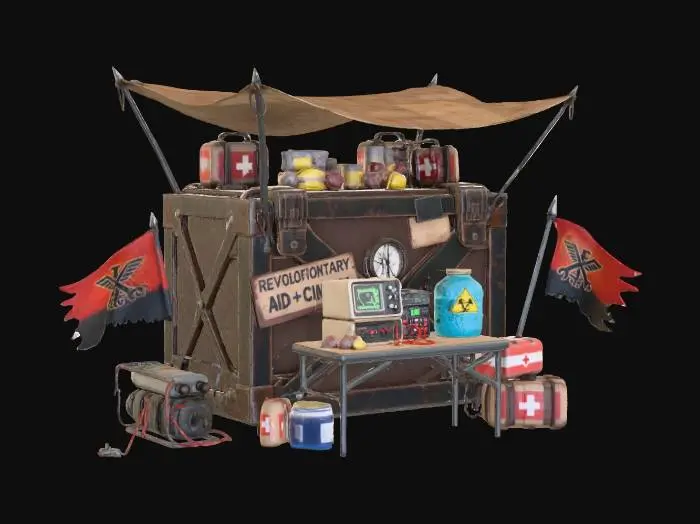 3D model for Revolutionary Field Clinic