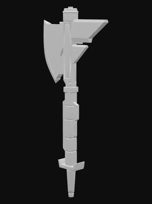 3D model for ScifiGame_Axe_HighPoly