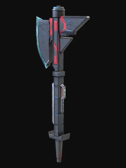 3D model for ScifiGame_Axe_HighPoly