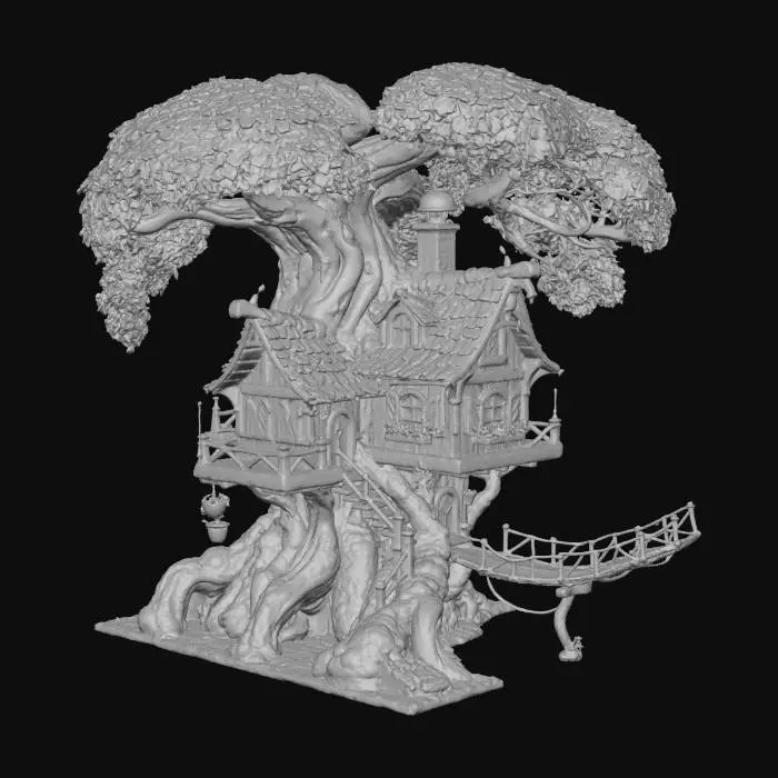 3D model for Enchanted Treehouse