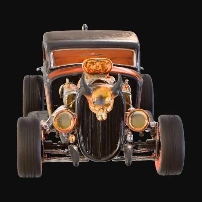 3D model for Halloween Hot Rod Adventure, #Halloween2025#