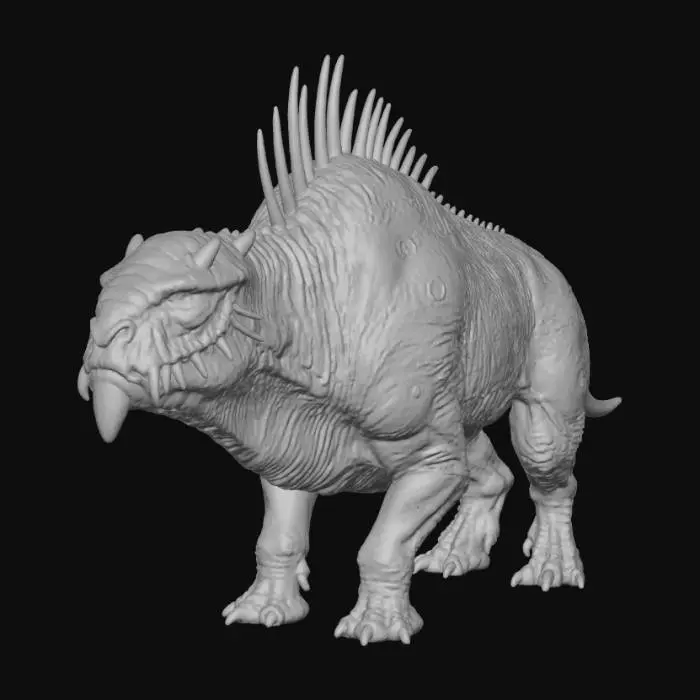 3D model for Desert Beast Roaming