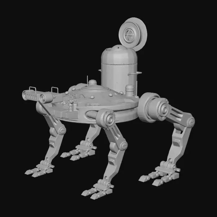 3D model for Spiderbot Rover