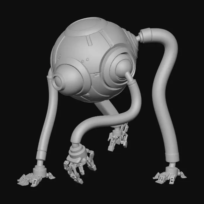 3D model for Orb Walker Bot