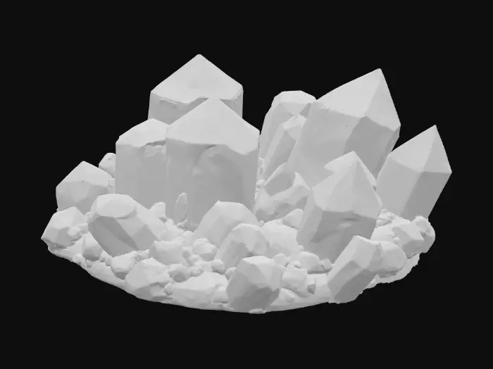 3D model for Crystalline Glow crystal