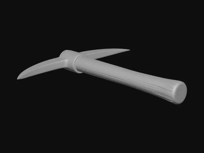 3D model for Rustic Pickaxe