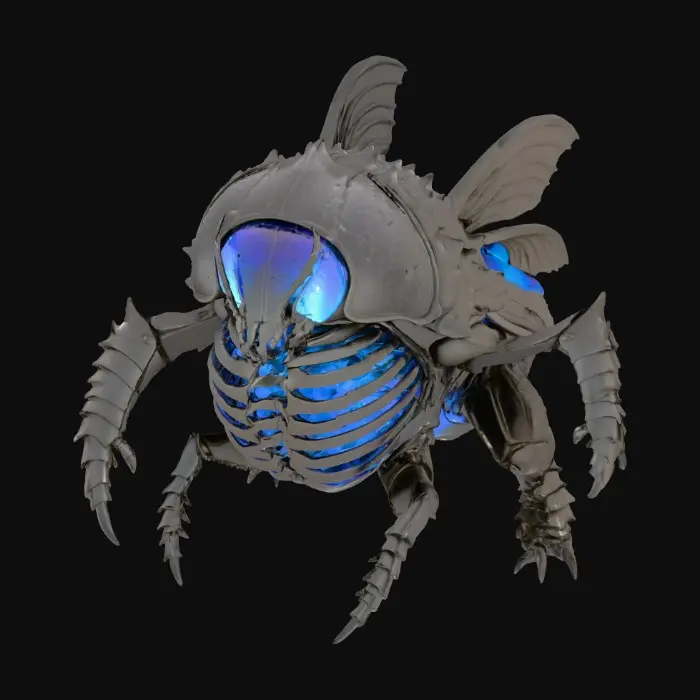 3D model for #villain#, Abyssal bug demon