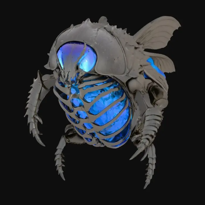 3D model for #villain#, Abyssal bug demon