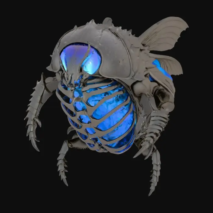 3D model for #villain#, Abyssal bug demon