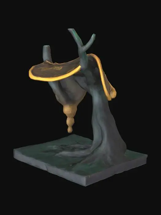 3D model for Melting Timepiece