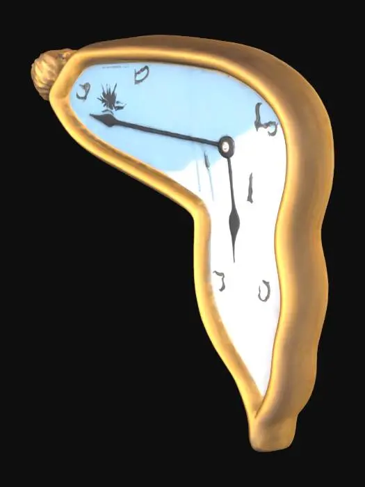 3D model for Melting Timepiece