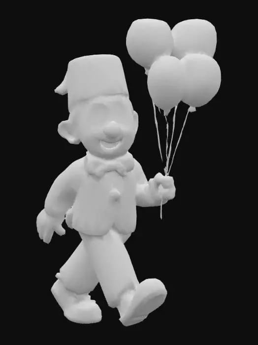 3D model for Clown Parade