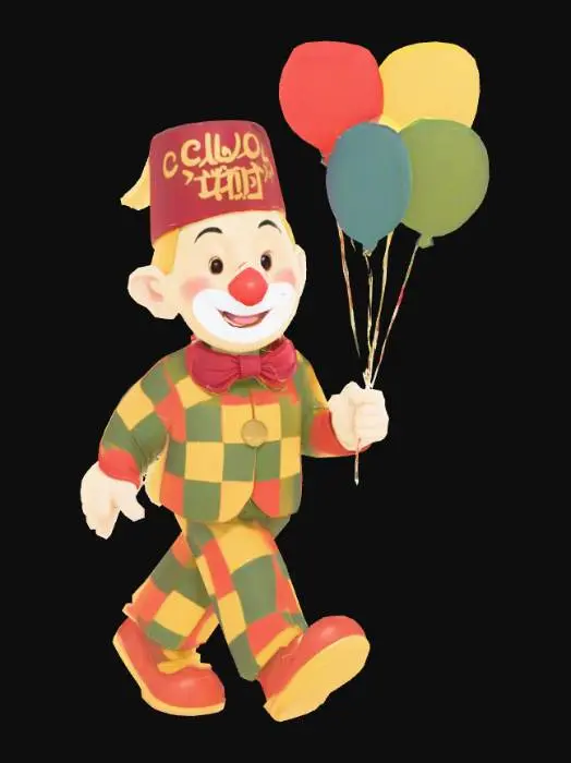 3D model for Clown Parade