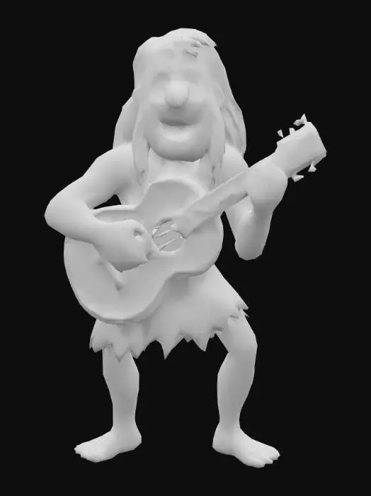 3D model for Caveman Serenade