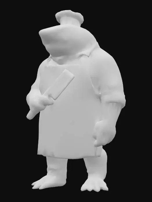 3D model for Shark butcher