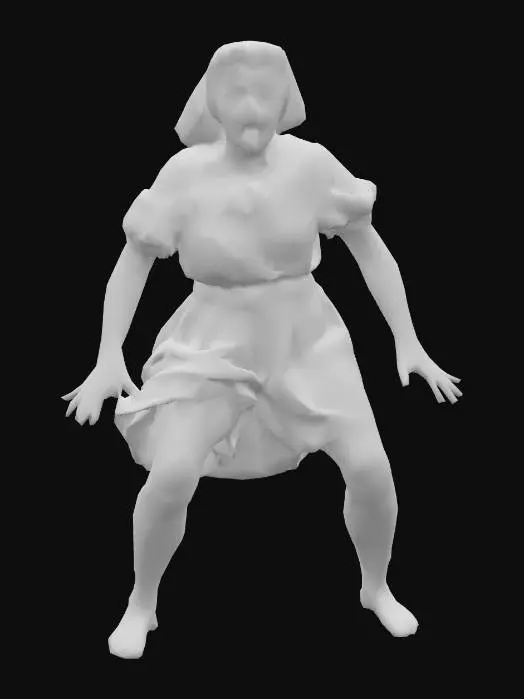 3D model for Grape Stomp #pbr#