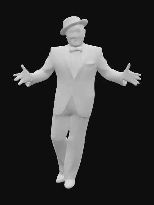 3D model for performer #pbr#