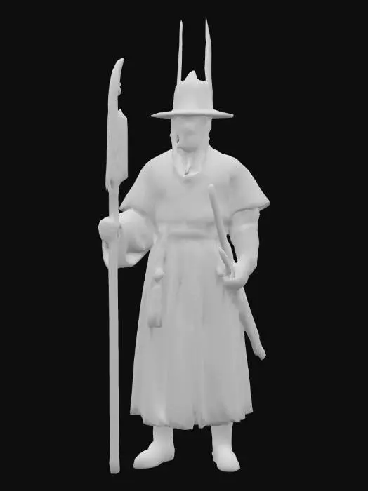 3D model for Korean Royal Guard