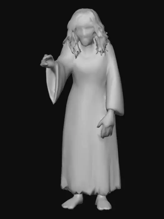 3D model for Female Bloody Madeline Usher #Villain