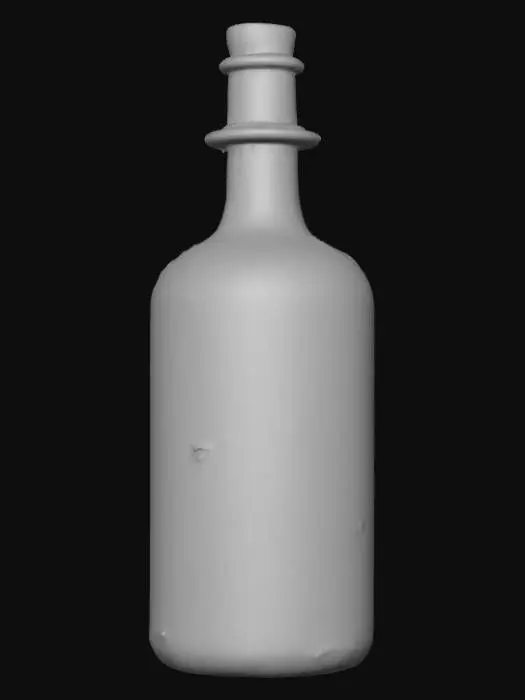 3D model for realistic. highly detailed  tincture laudanum bottle, like might have been found in Poe's time for medicinal purposes , #villain#