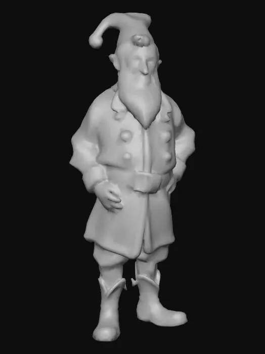 3D model for Create a human 3D character of Albert from Hogfather. He is an elderly, scruffy man with pale wrinkled skin, scraggly gray beard, and stringy hair. His expression is sly, with crooked grin and mischievous eyes. Outfit: a shabby elf costume—emerald green tunic with gold trim and oversized buttons, puffed sleeves, red trousers tucked into curled-toe green boots with bells, wide gold belt, and pointed green hat with dangling bell. Clothing looks worn, ill-fitting, slightly grubby. Optimize for Second Life: low-mid poly mesh, UV-mapped textures, rigged to SL skeleton, realistic proportions, no cartoon exaggeration.
#Christmas2025#