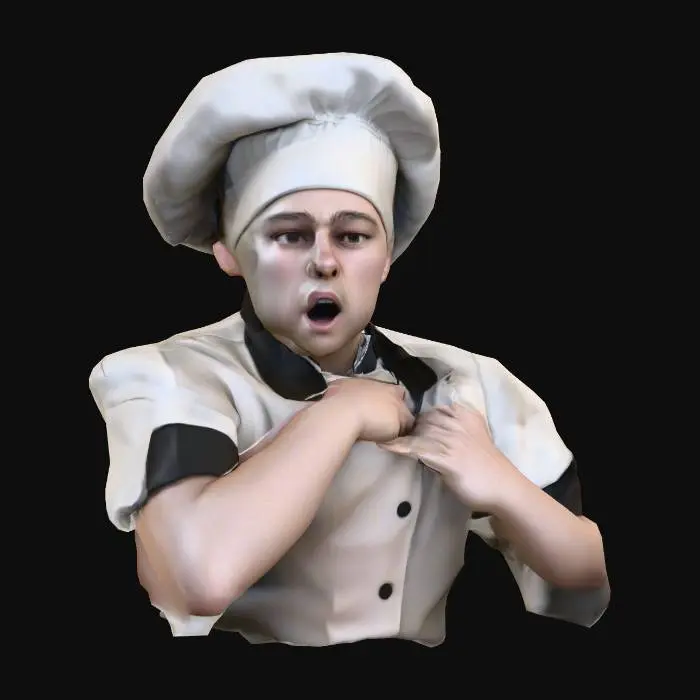 3D model for Chef in Confusion