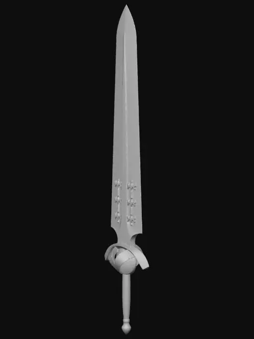 3D model for demon dwellor sword