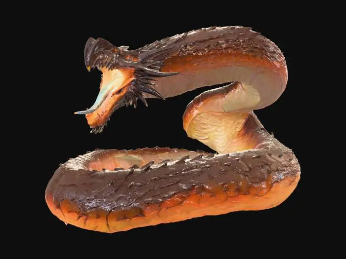 3D model for Blazing Fury