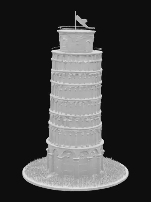 3D model for #AroundTheWorld#, Pisa city