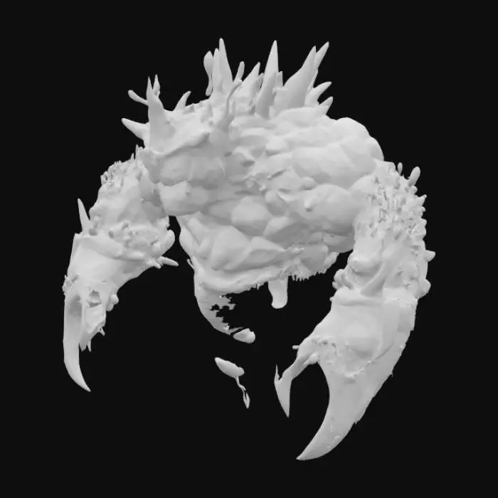 3D model for Glacial Golem