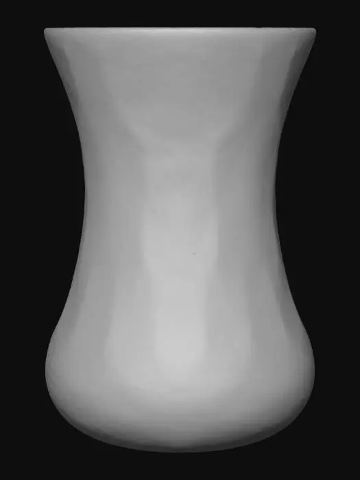 3D model for Curved Glass Vase