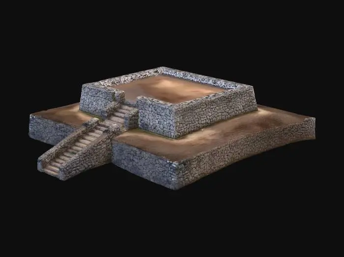 3D model for Terraced Stone Fortress