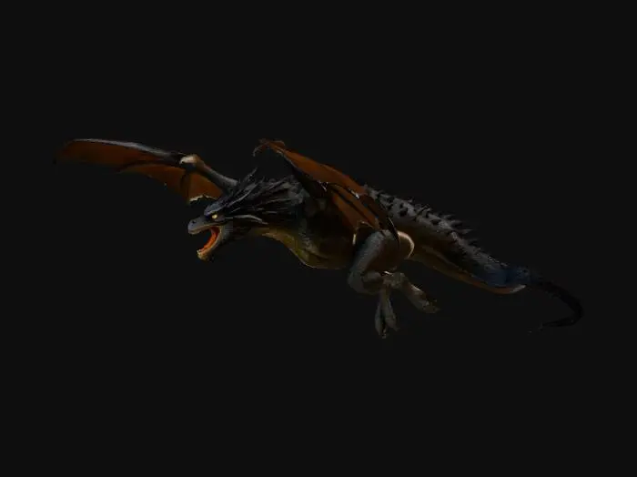 3D model for Inferno's Flight