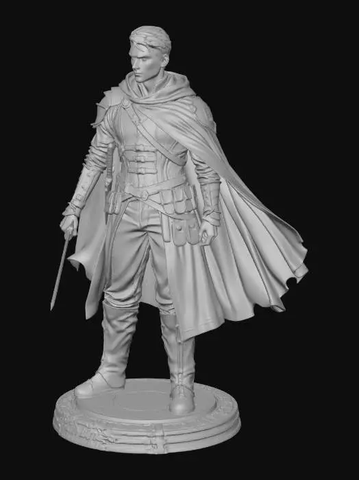 3D model for Warrior's Resolve