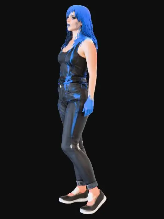 3D model for Blue Expression