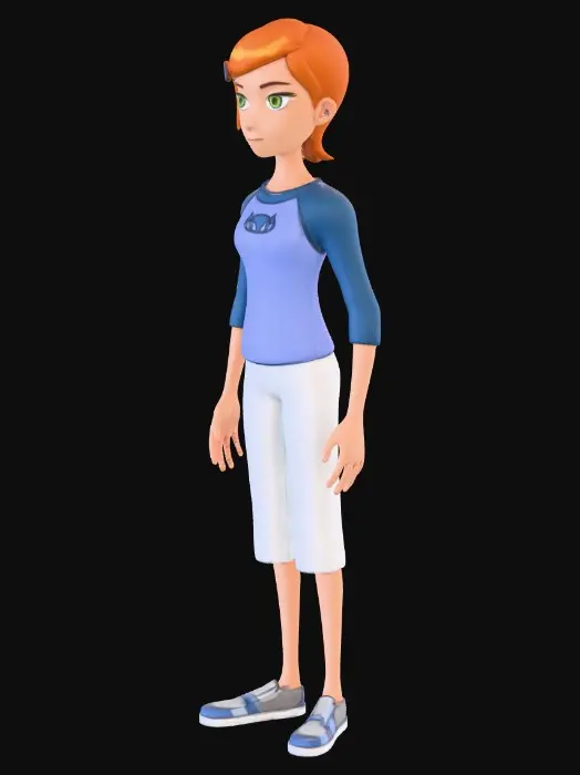 3D model for Gwendoline