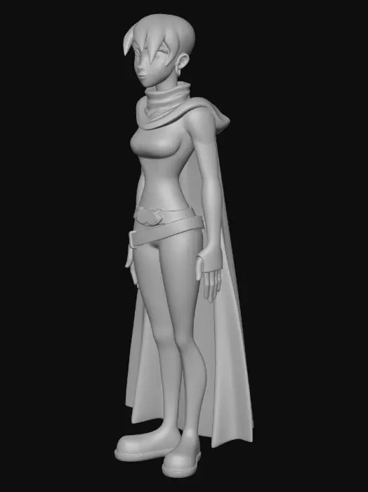 3D model for Gwendoline (Adult)