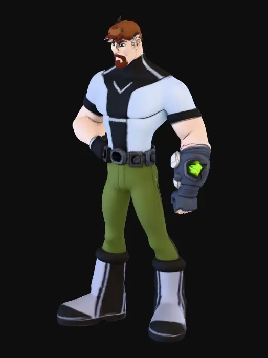 3D model for Benjamin (Adult)