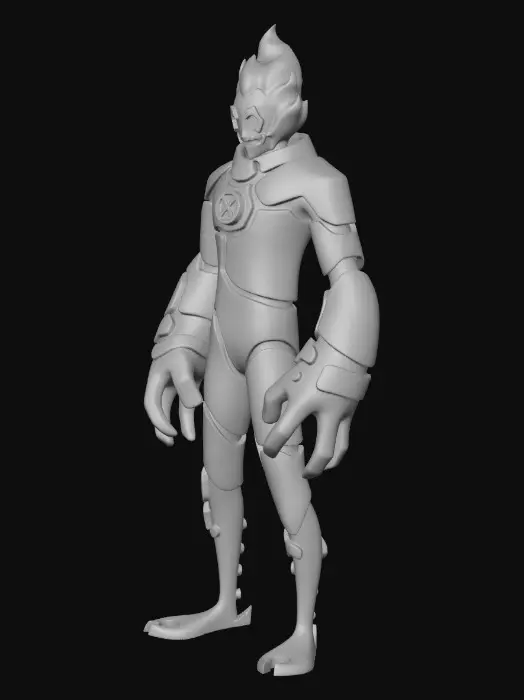 3D model for Heatblast