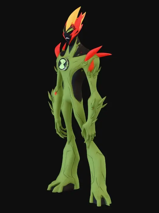 3D model for Swampfire