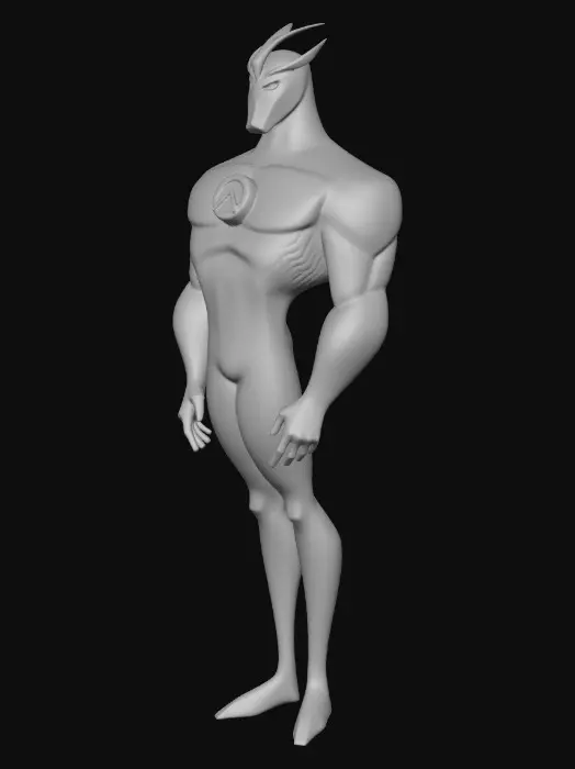 3D model for Alien X