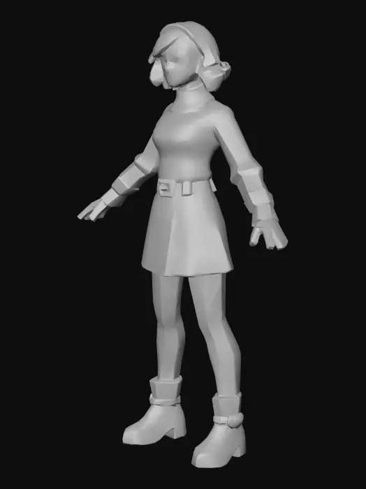 3D model for Sabrina