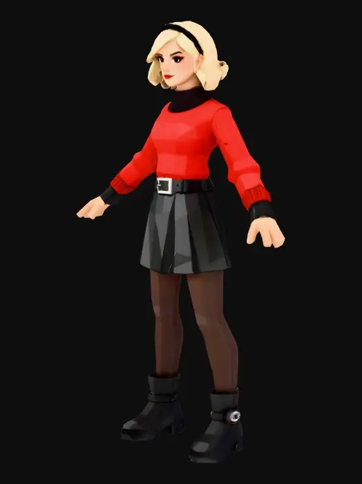 3D model for Sabrina